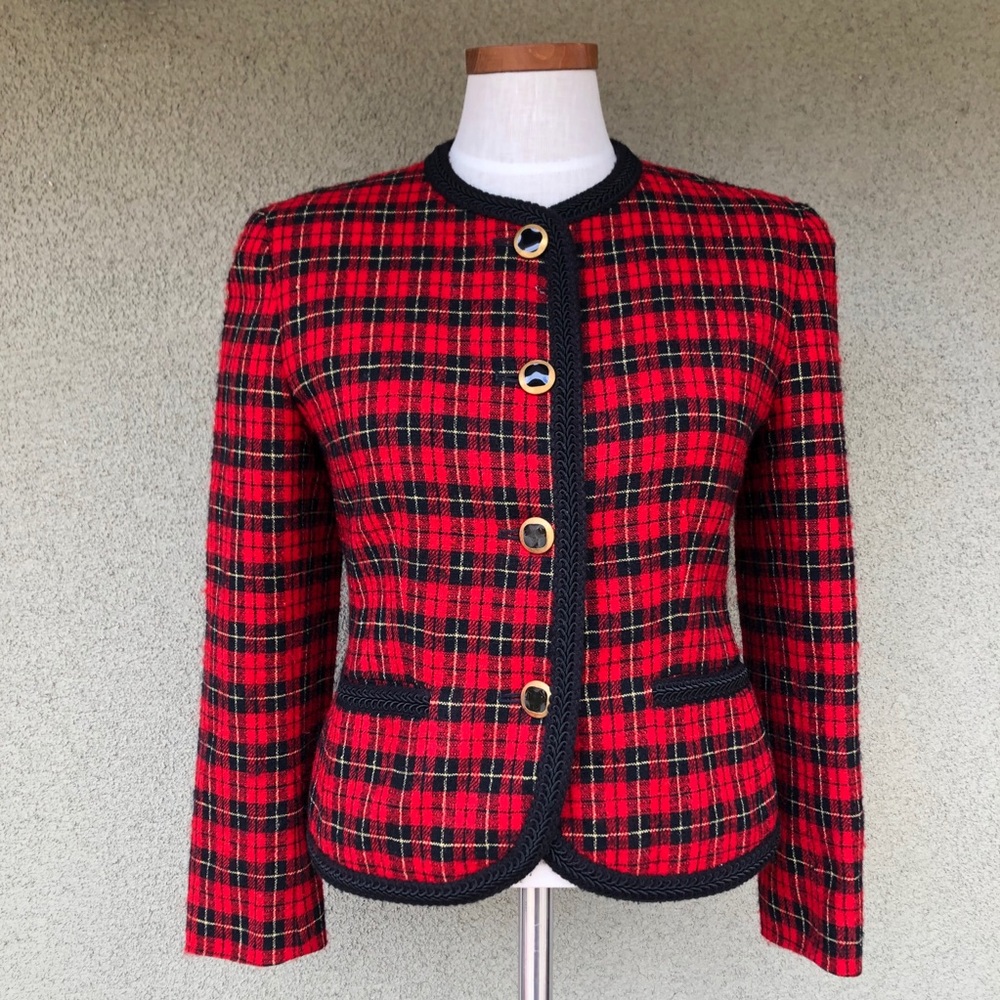 Pendleton Plaid Wool Jacket - image 2